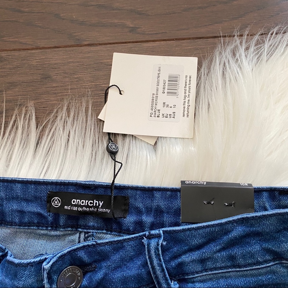 [Missguided Anarchy] Mid Rise Skinny Jean - Picture 3 of 6